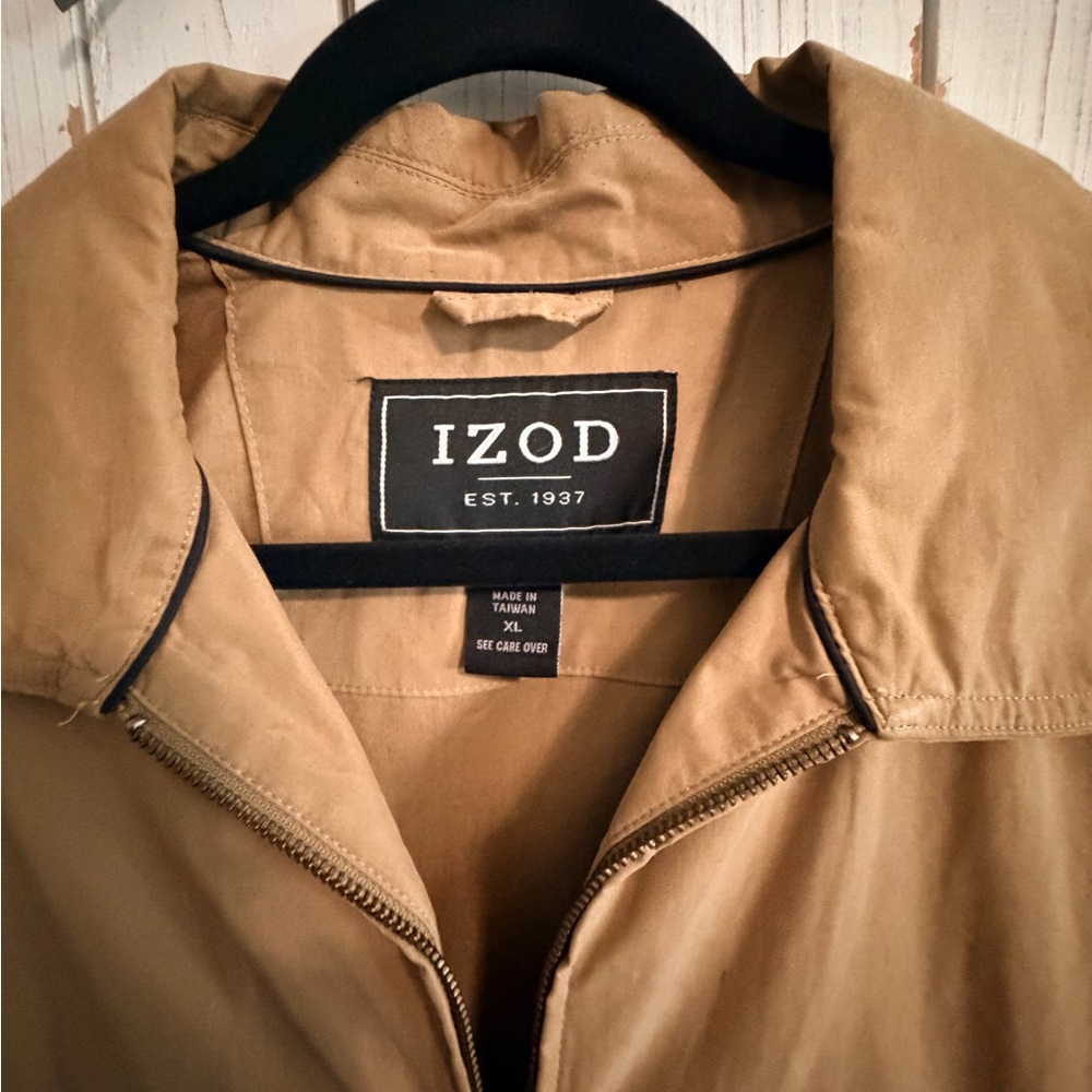 Izod Men's Light Brown Jacket - Picture 2 of 4